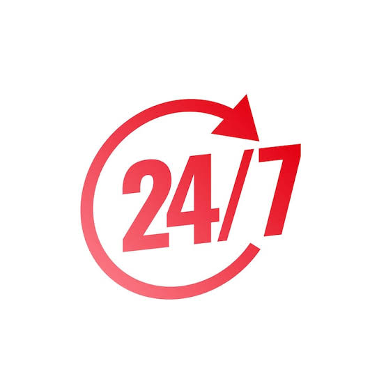 24 ore su 24